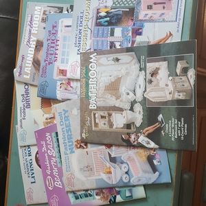 Plastic Canvas Barbie Furniture Pattern Books